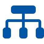 Network cabling icon